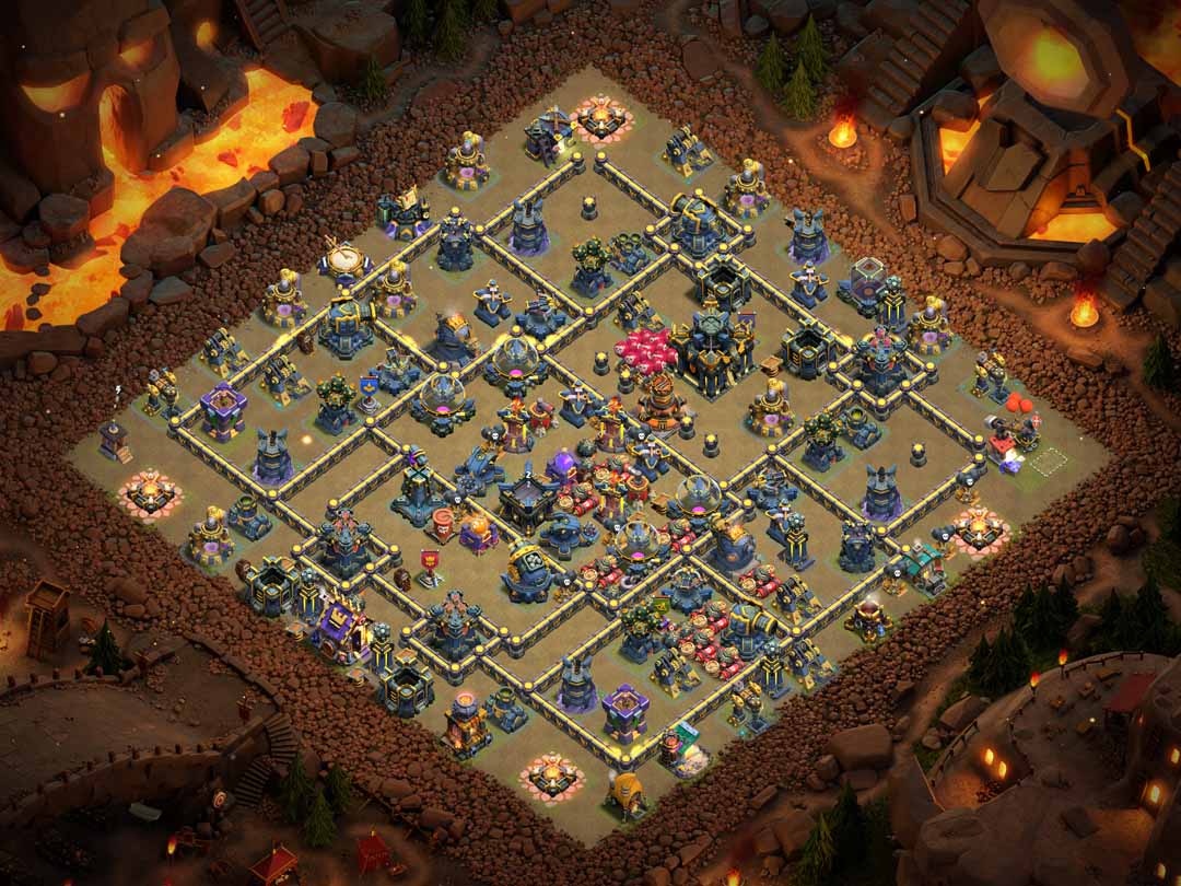 Th17 War Base Layout 1