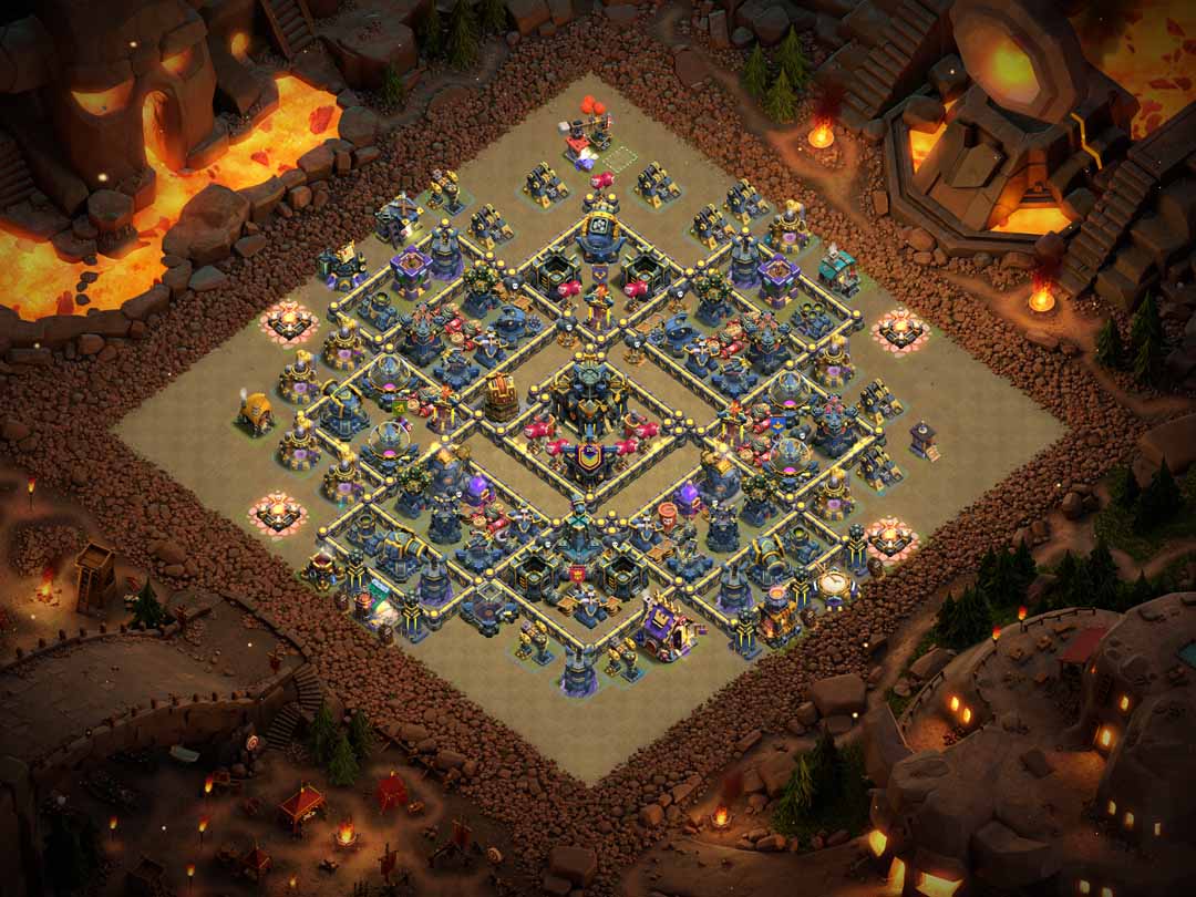Th17 War Base Layout 18