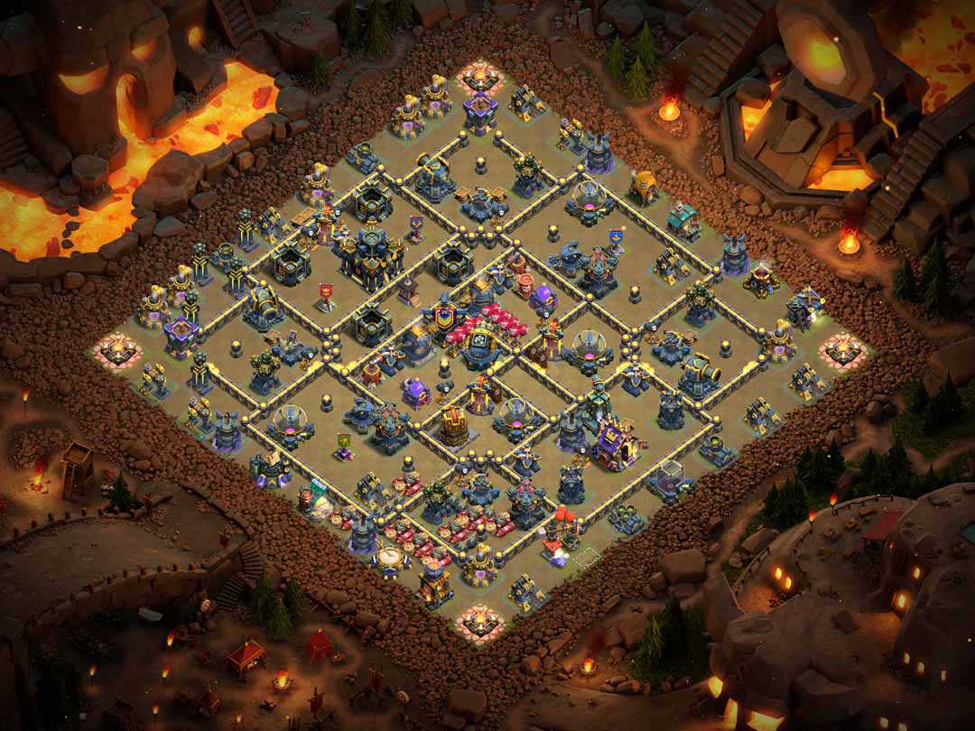 Th17 War Base Layout 20