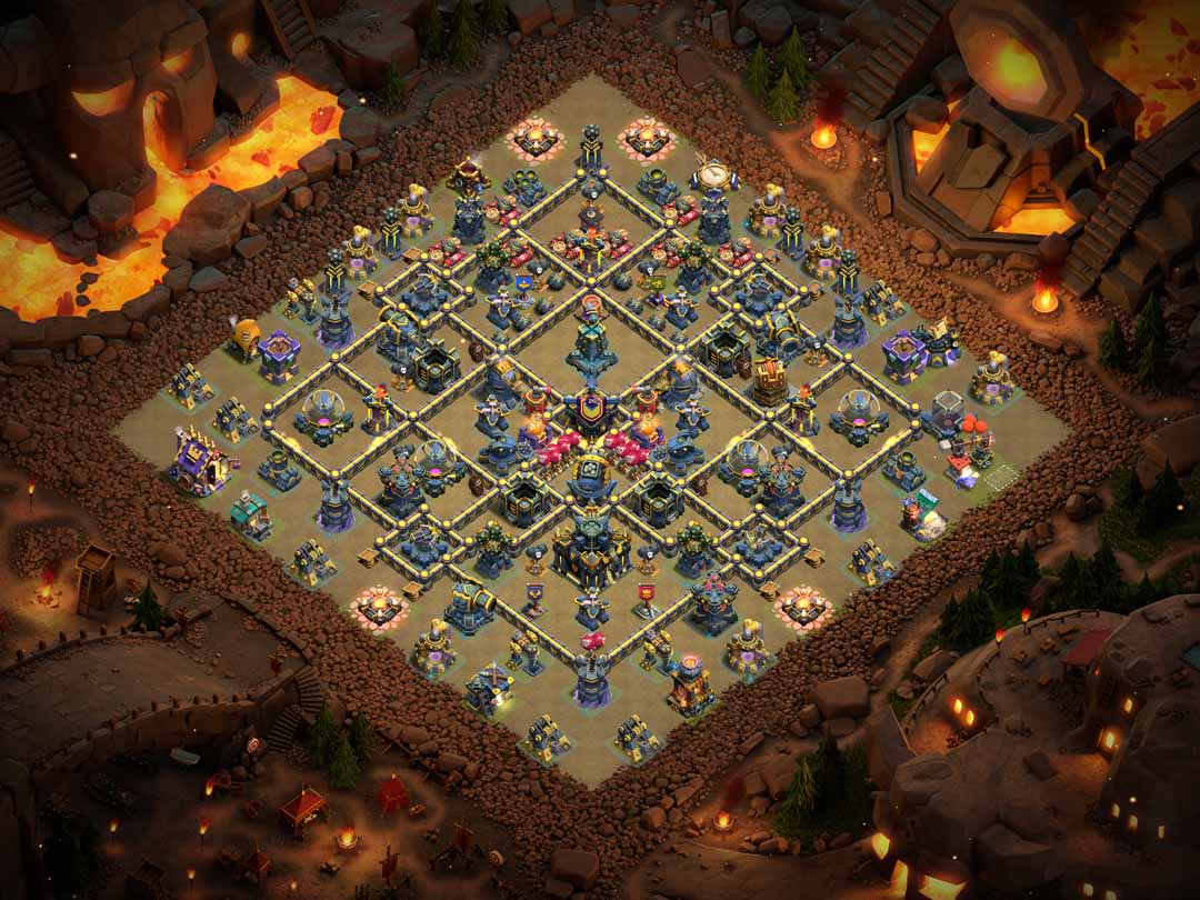 Th17 War Base Layout 22