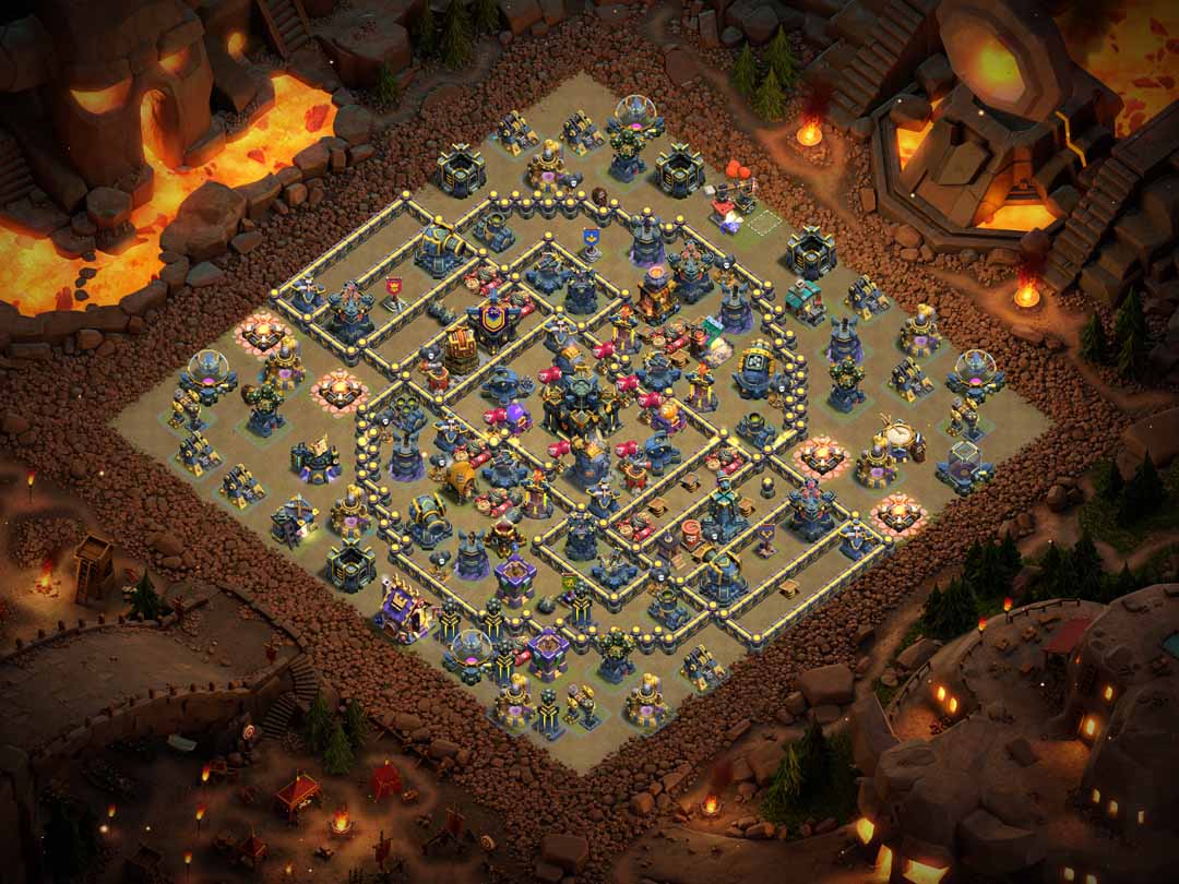 Th17 War Base Layout 24