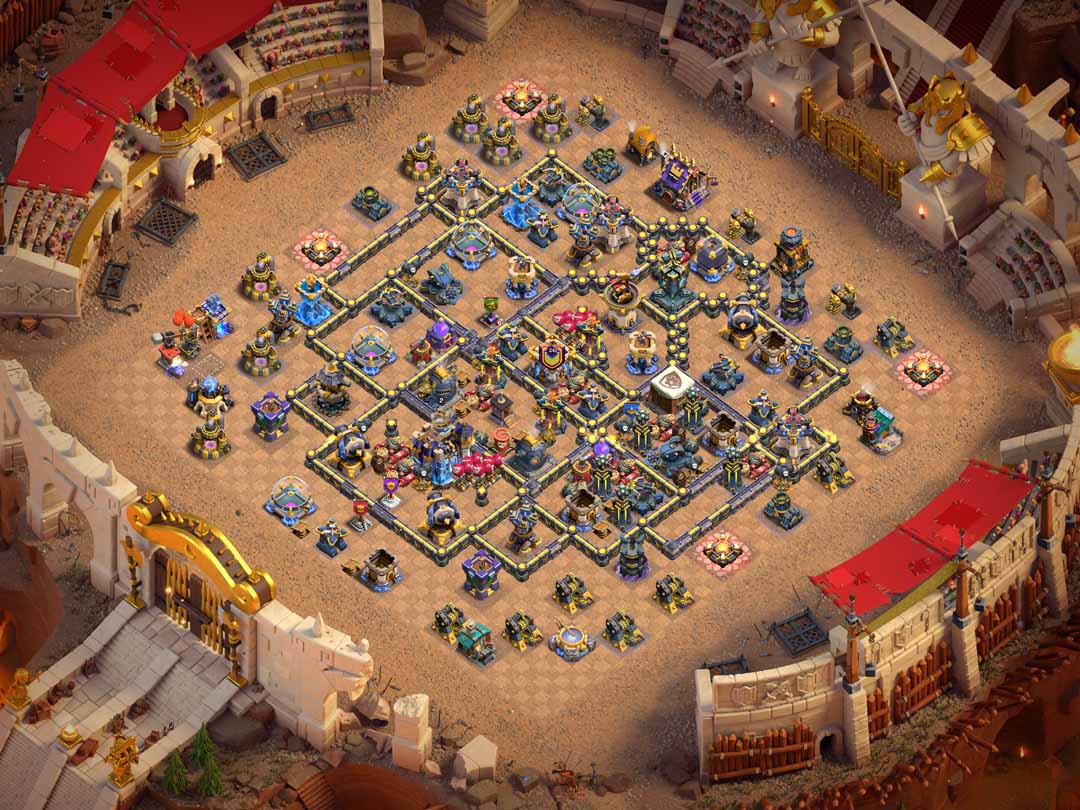 Th18 War Base Layout 14