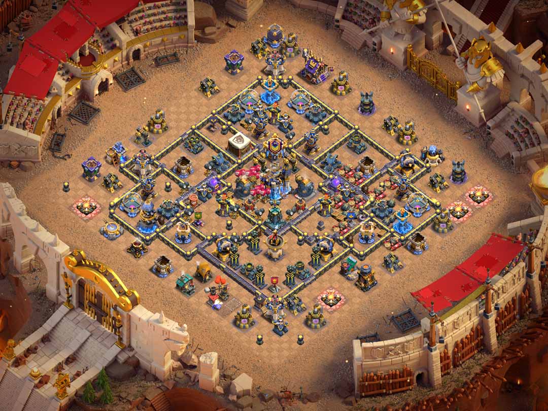 Th18 War Base Layout 18