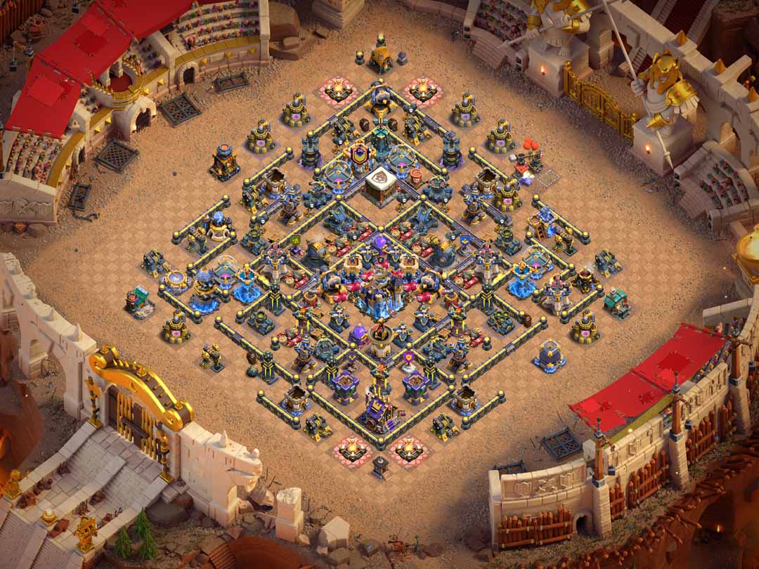 Th18 War Base Layout 19