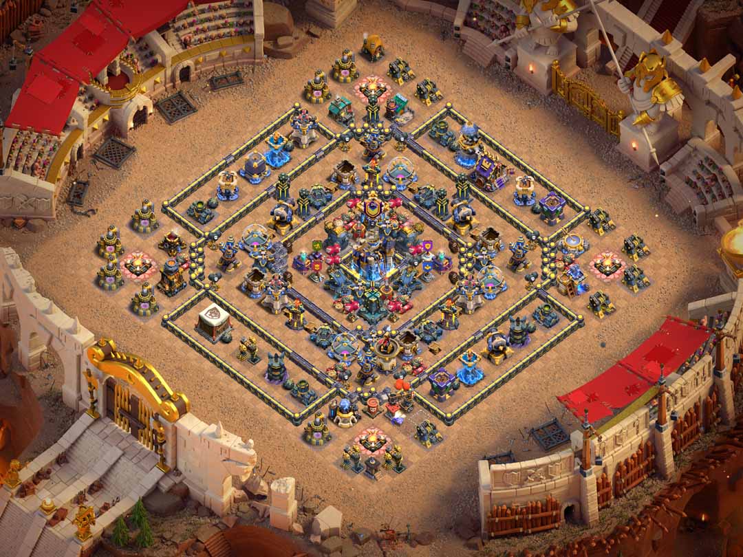 Th18 War Base Layout 22