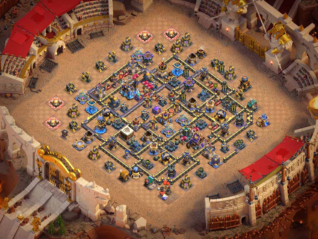 Th18 War Base Layout 24