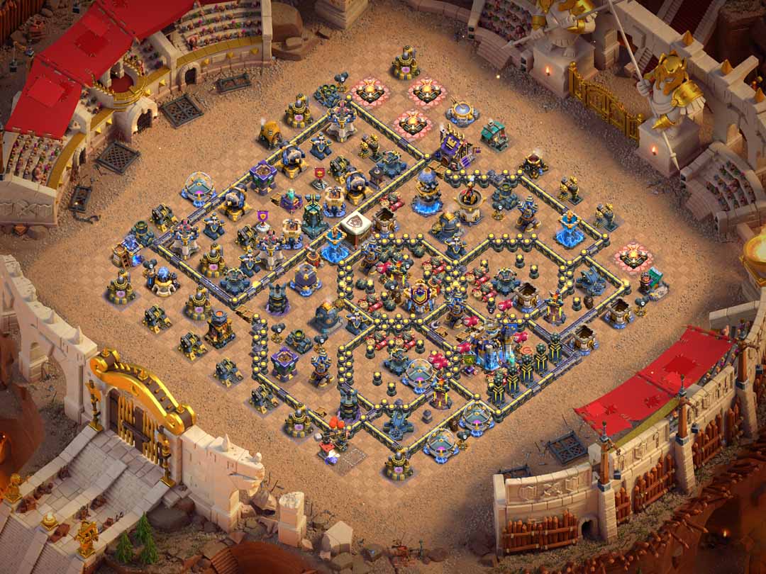 Th18 War Base Layout 25