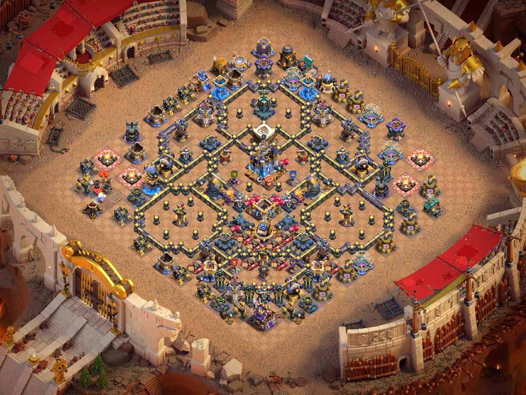 Th18 War Base Layout 3
