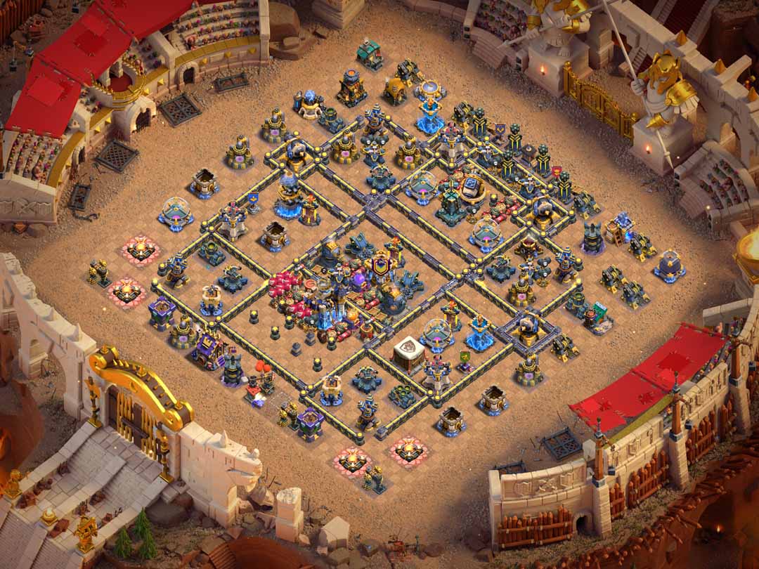 Th18 War Base Layout 5