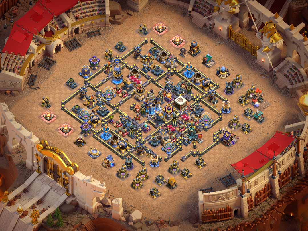 Th18 War Base Layout 6