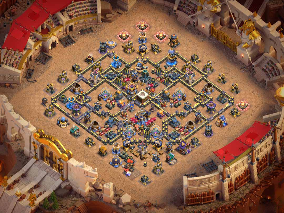 Th18 War Base Layout 7