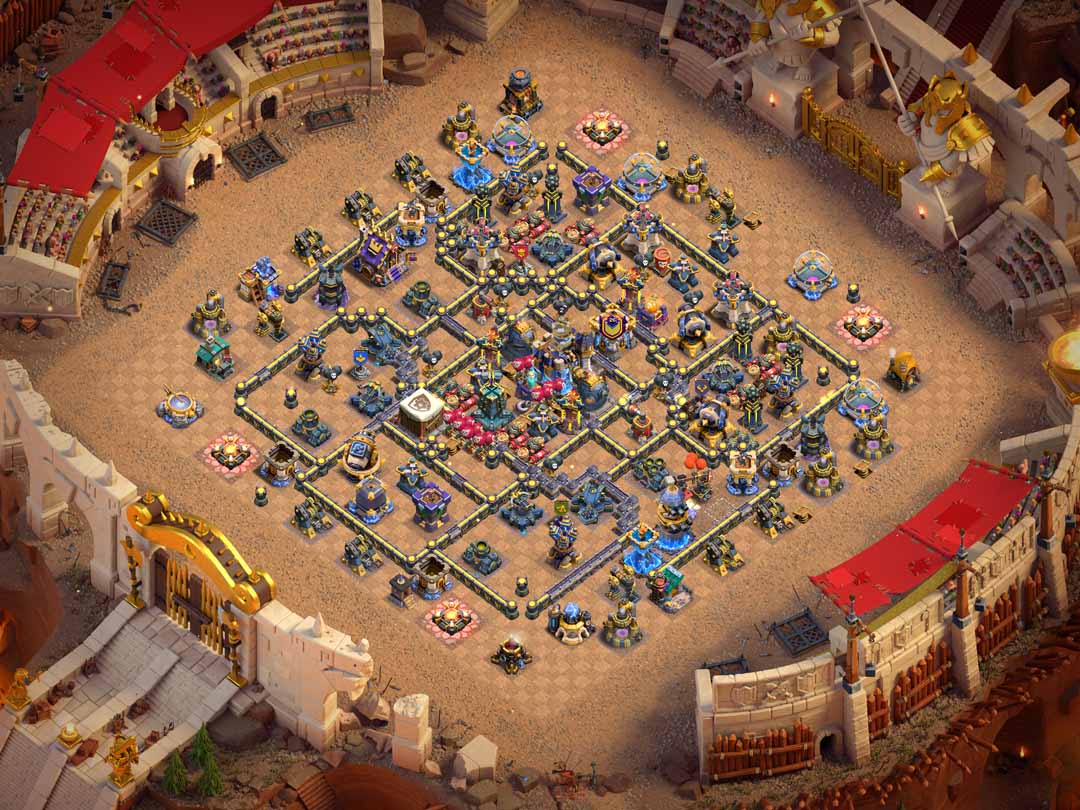 Th18 War Base Layout 8
