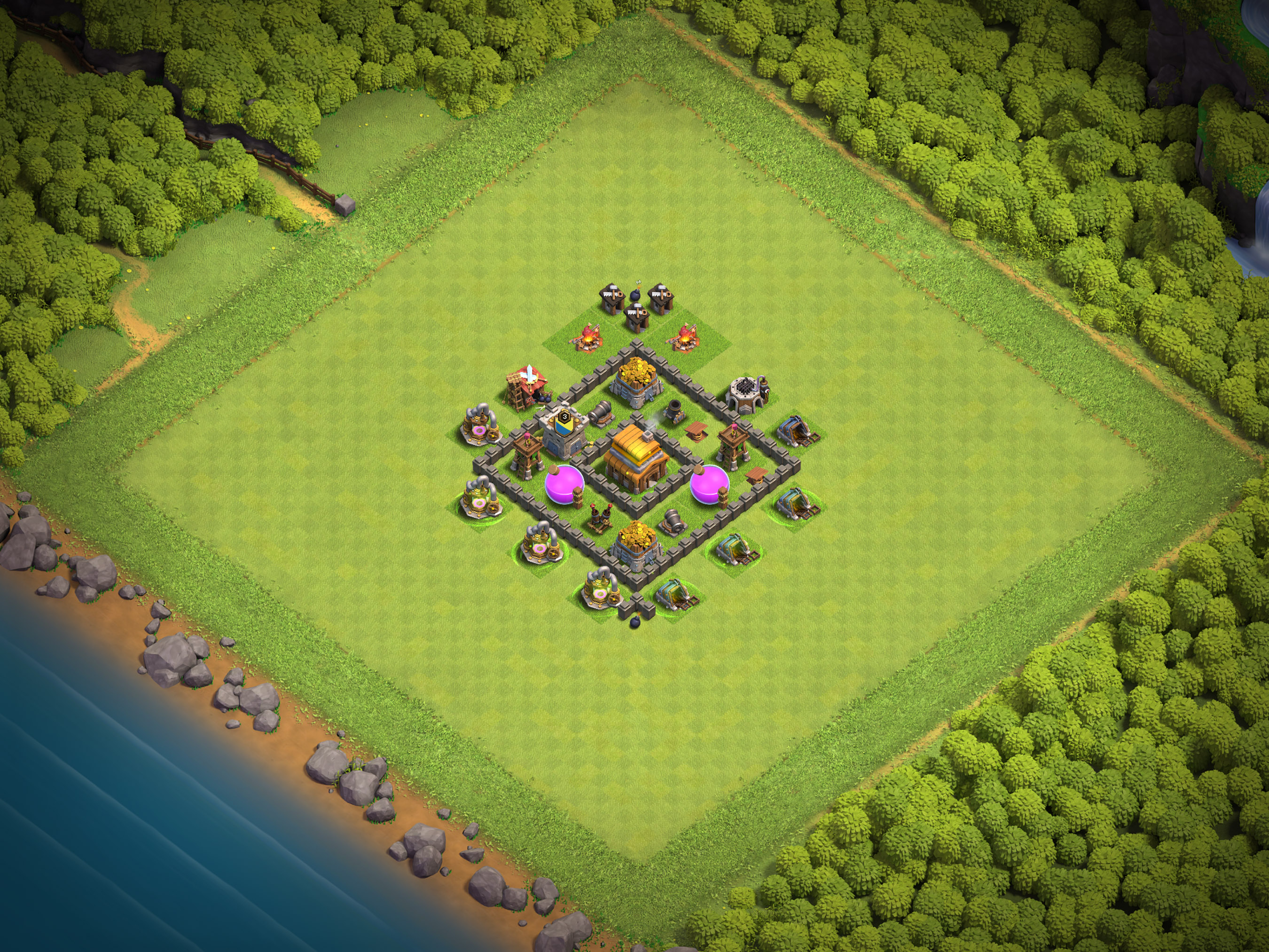 Th4 Farm Base Layout 24 layout