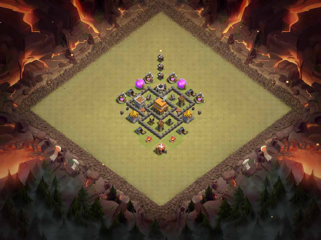 Th4 War Base Layout 15