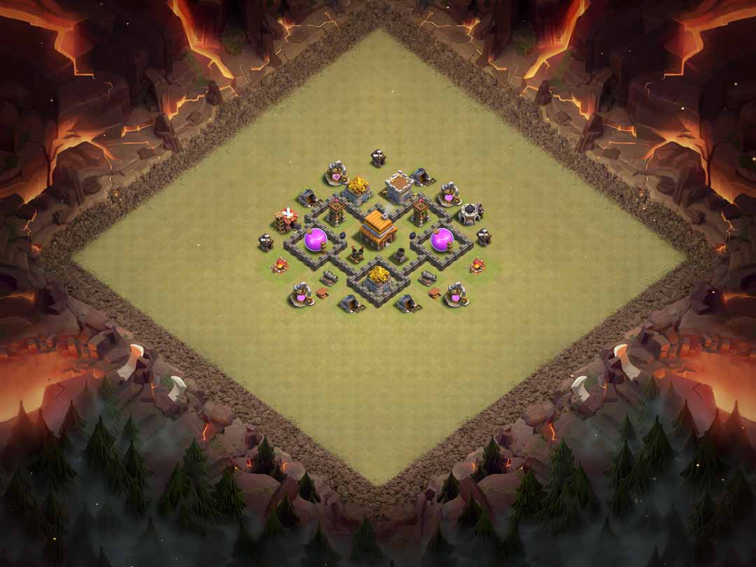 Th4 War Base Layout 16