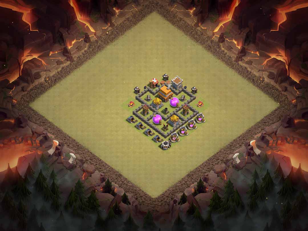 Th4 War Base Layout 17