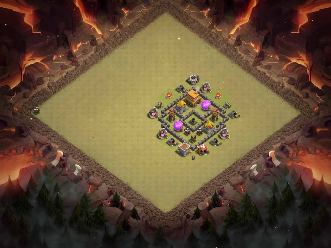 Th4 War Base Layout 18