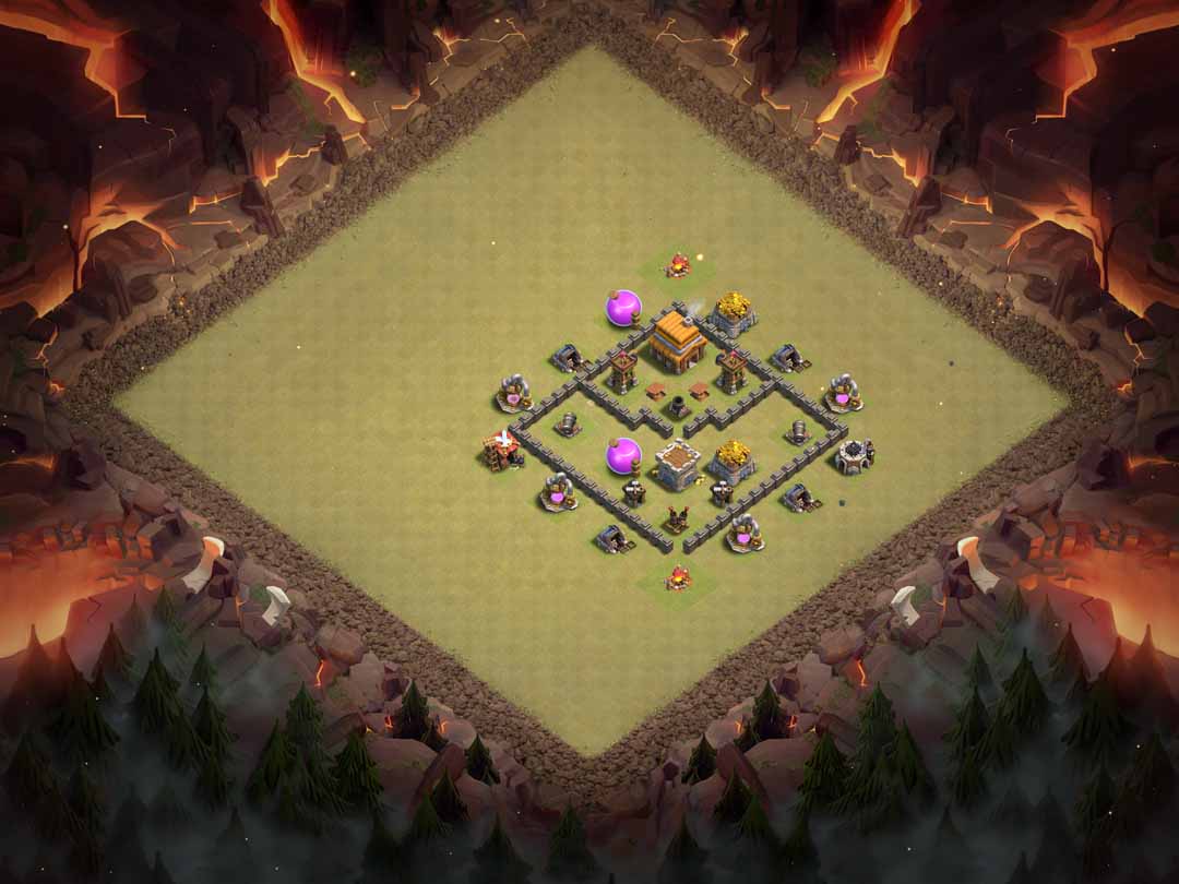 Th4 War Base Layout 19