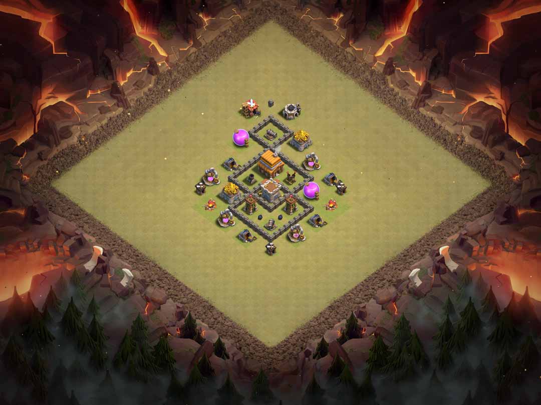 Th4 War Base Layout 22
