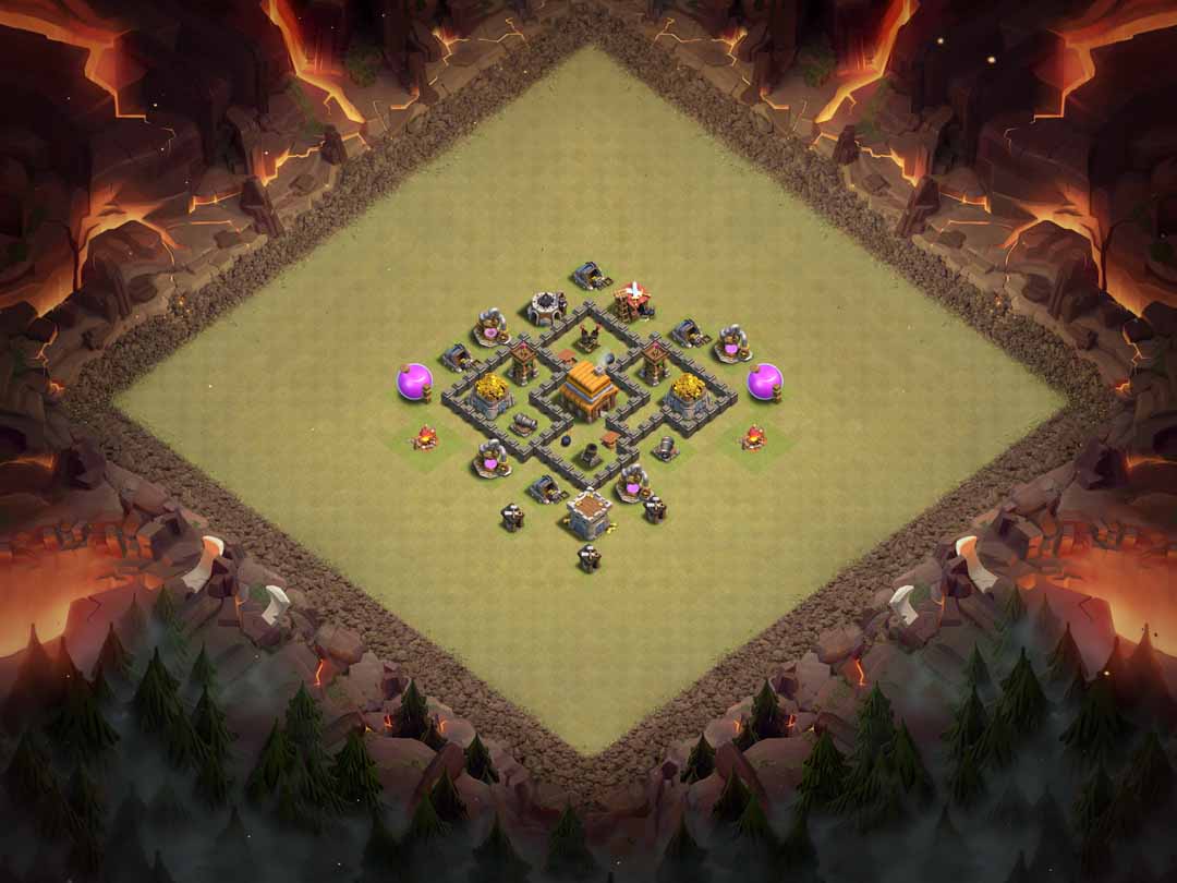 Th4 War Base Layout 5