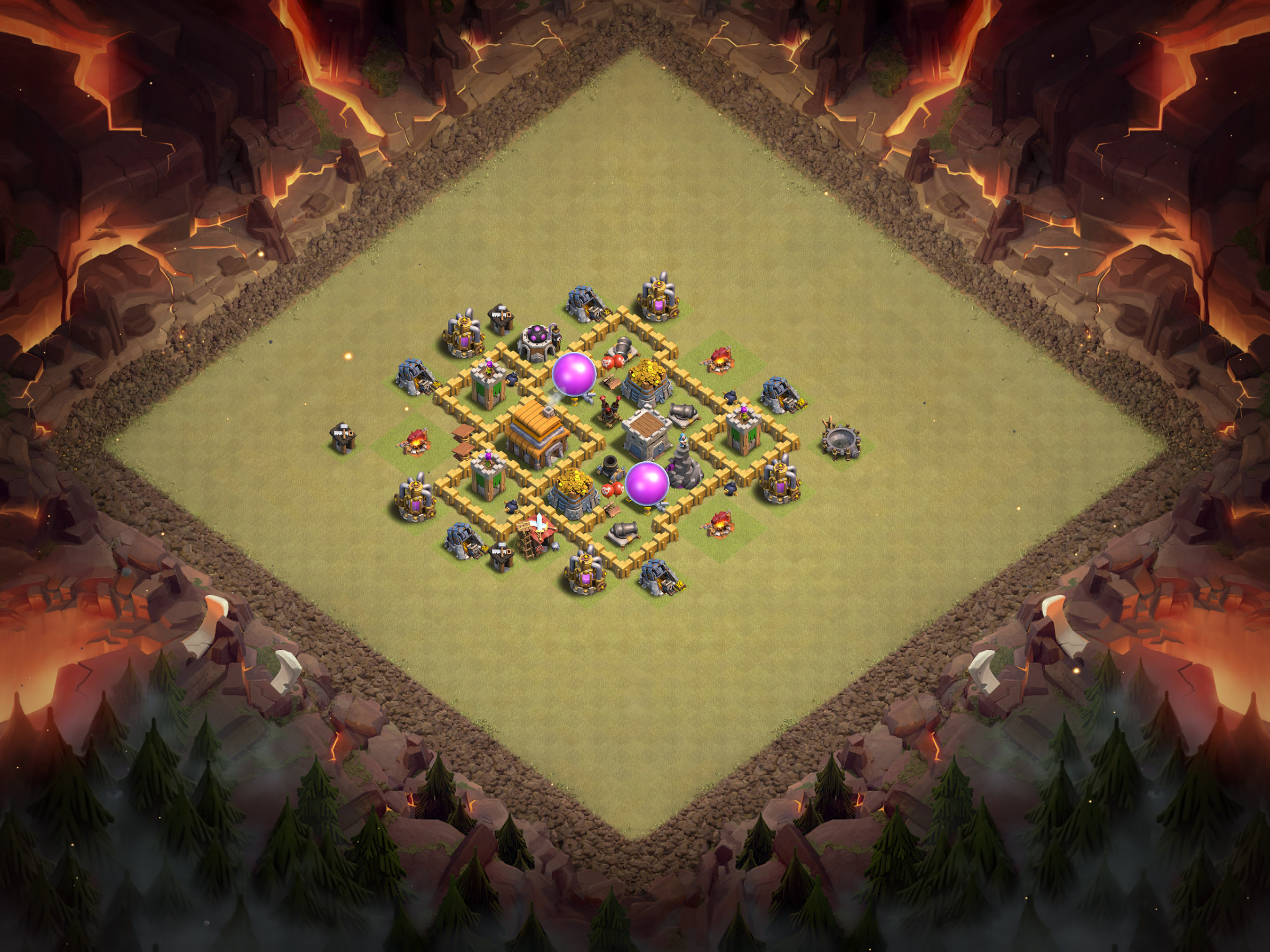 Th5 War Base Layout 15 layout