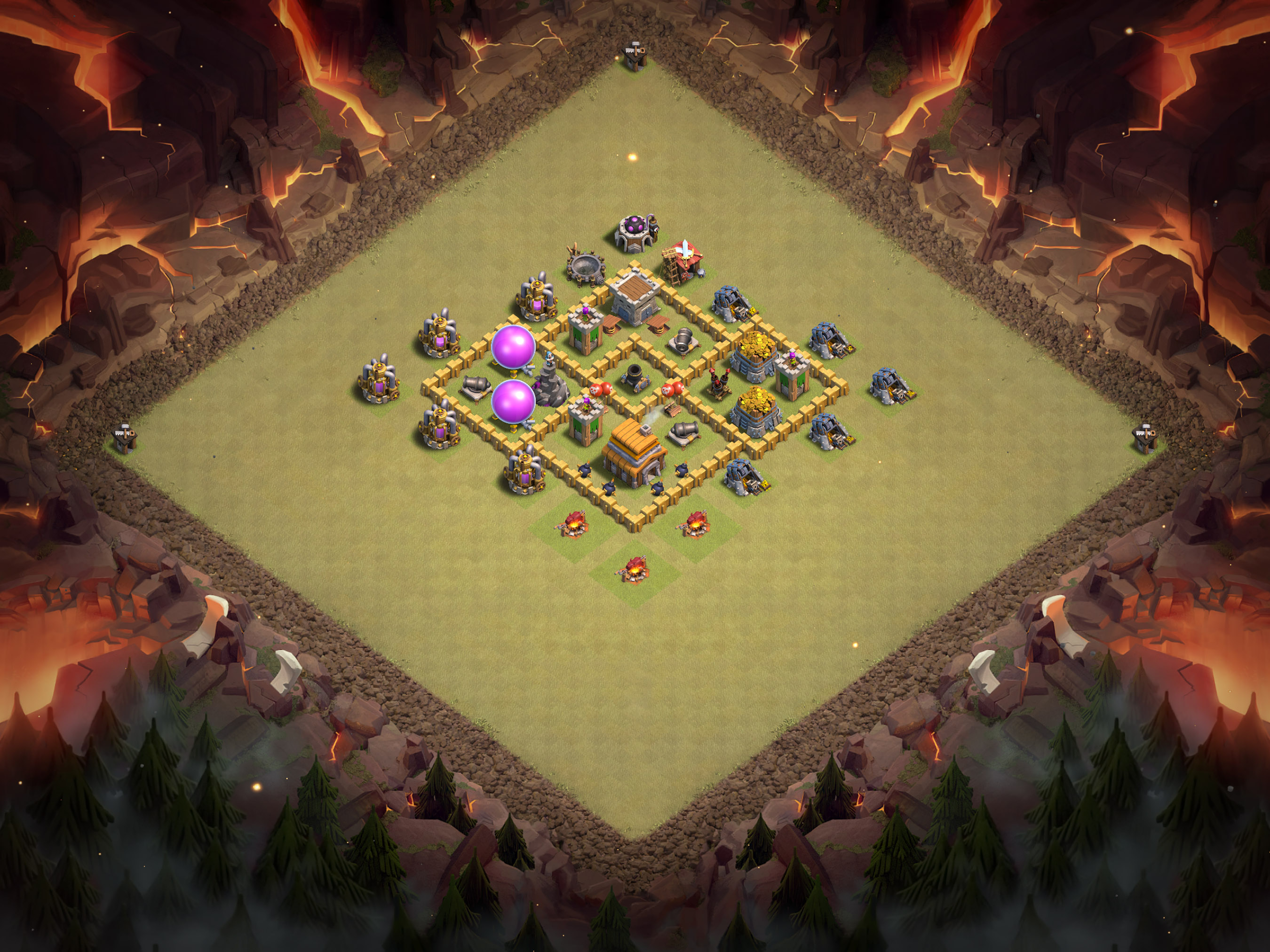 Th5 War Base Layout 17 layout