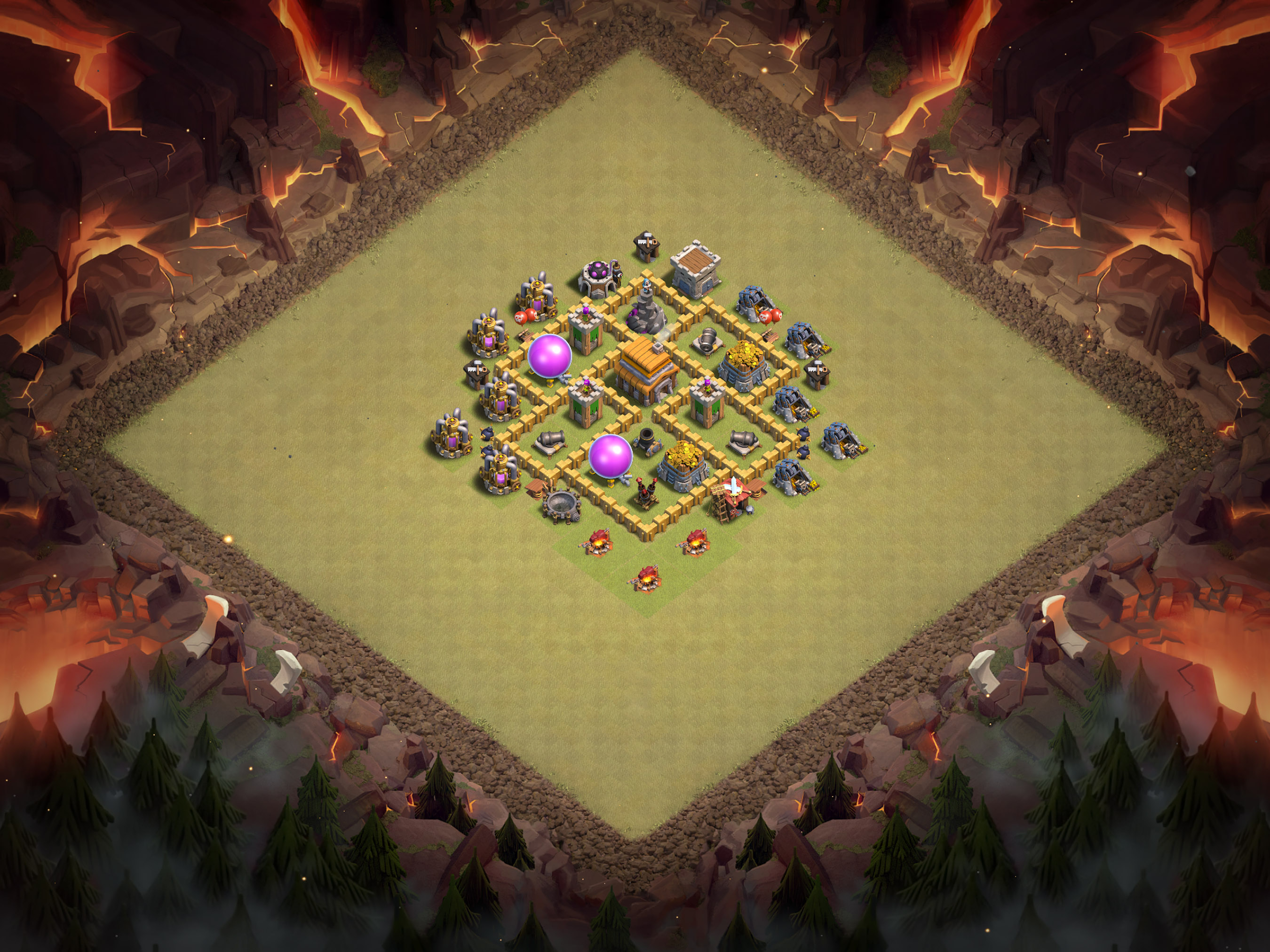 Th5 War Base Layout 20 layout
