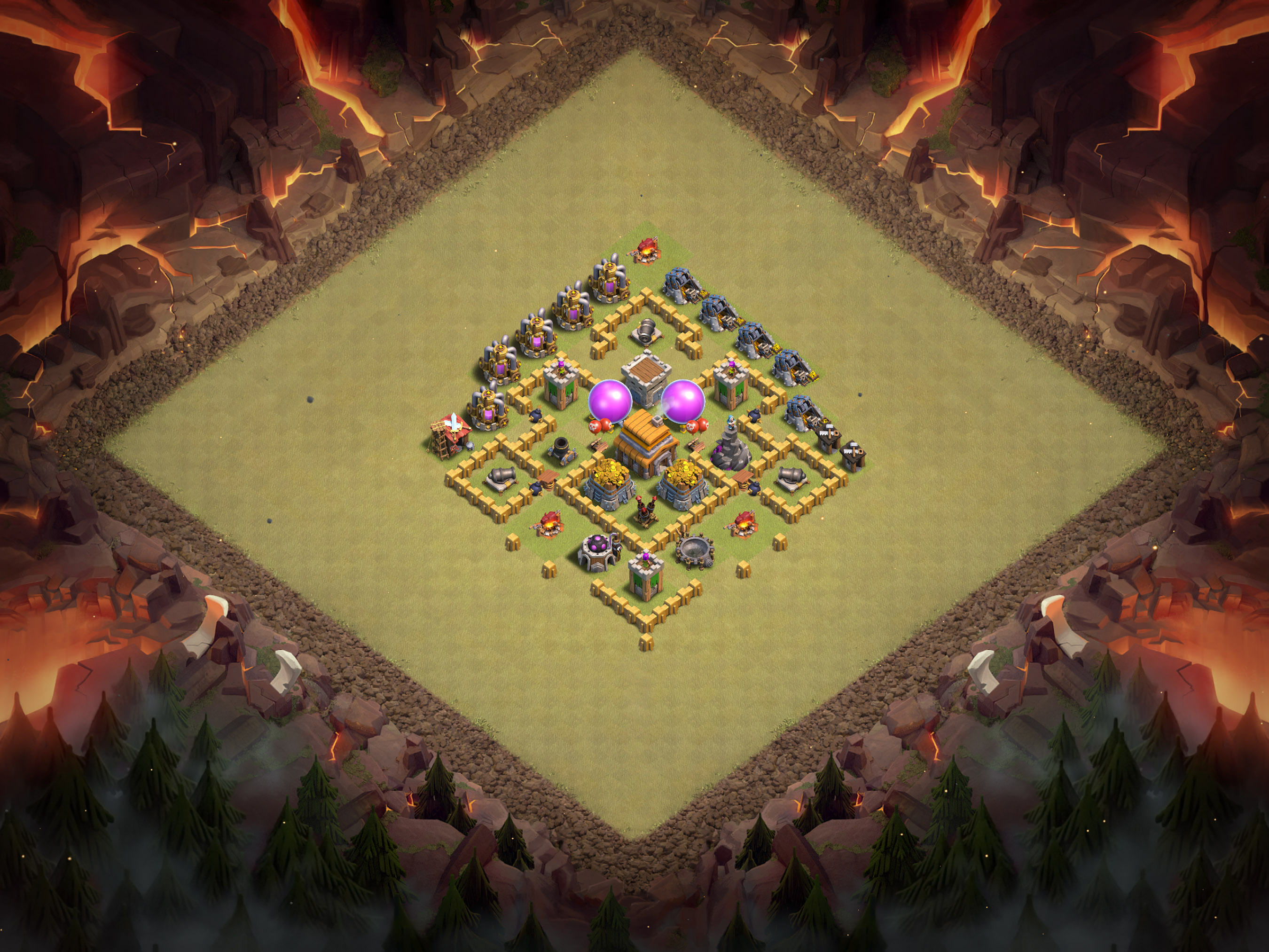 Th5 War Base Layout 23 layout