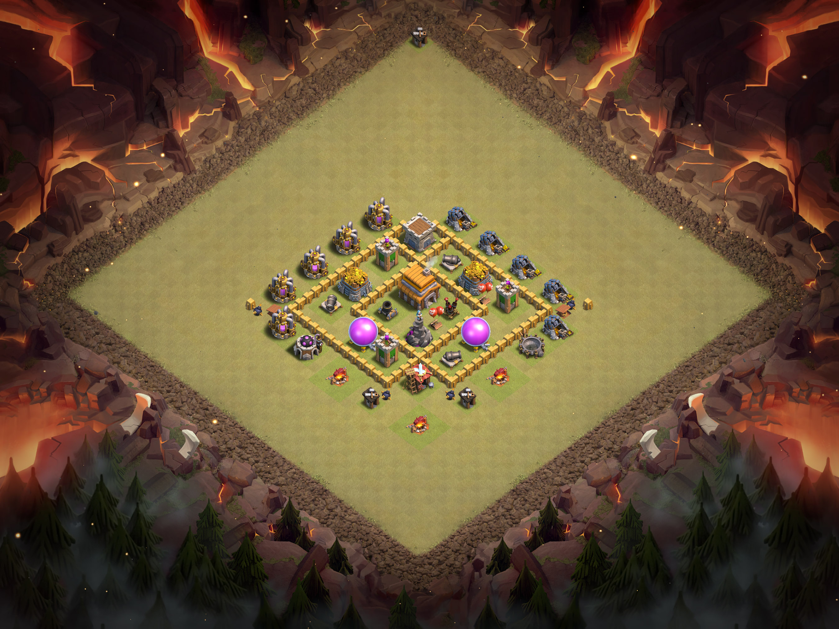 Th5 War Base Layout 24 layout