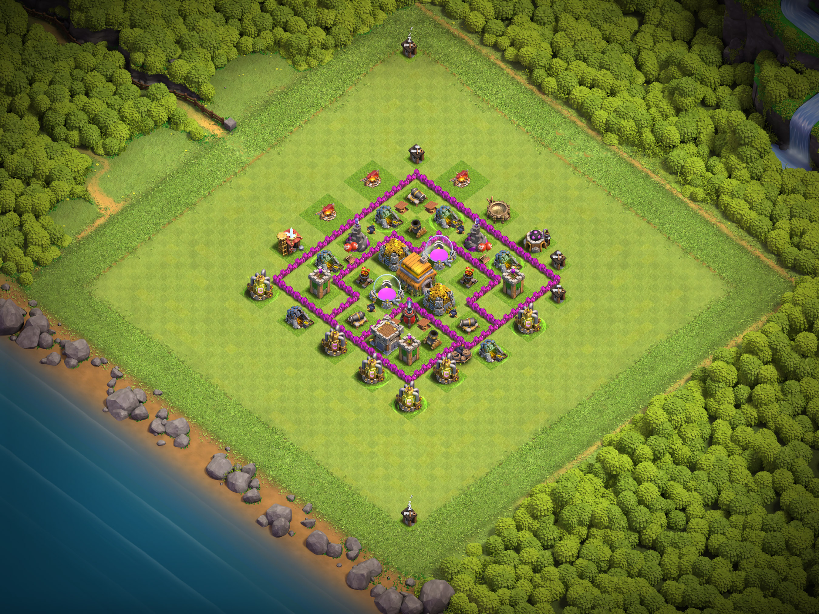 Th6 Farm Base Layout 24 layout