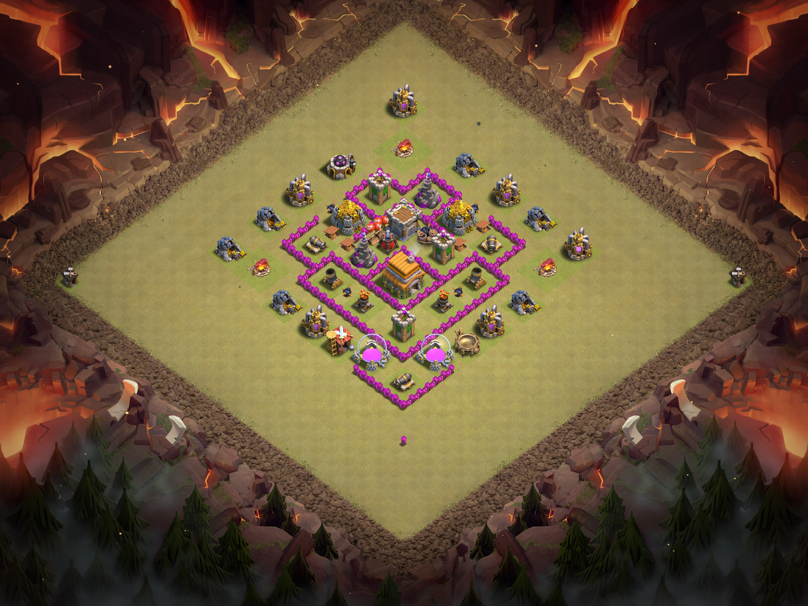 Th6 War Base Layout 12 layout