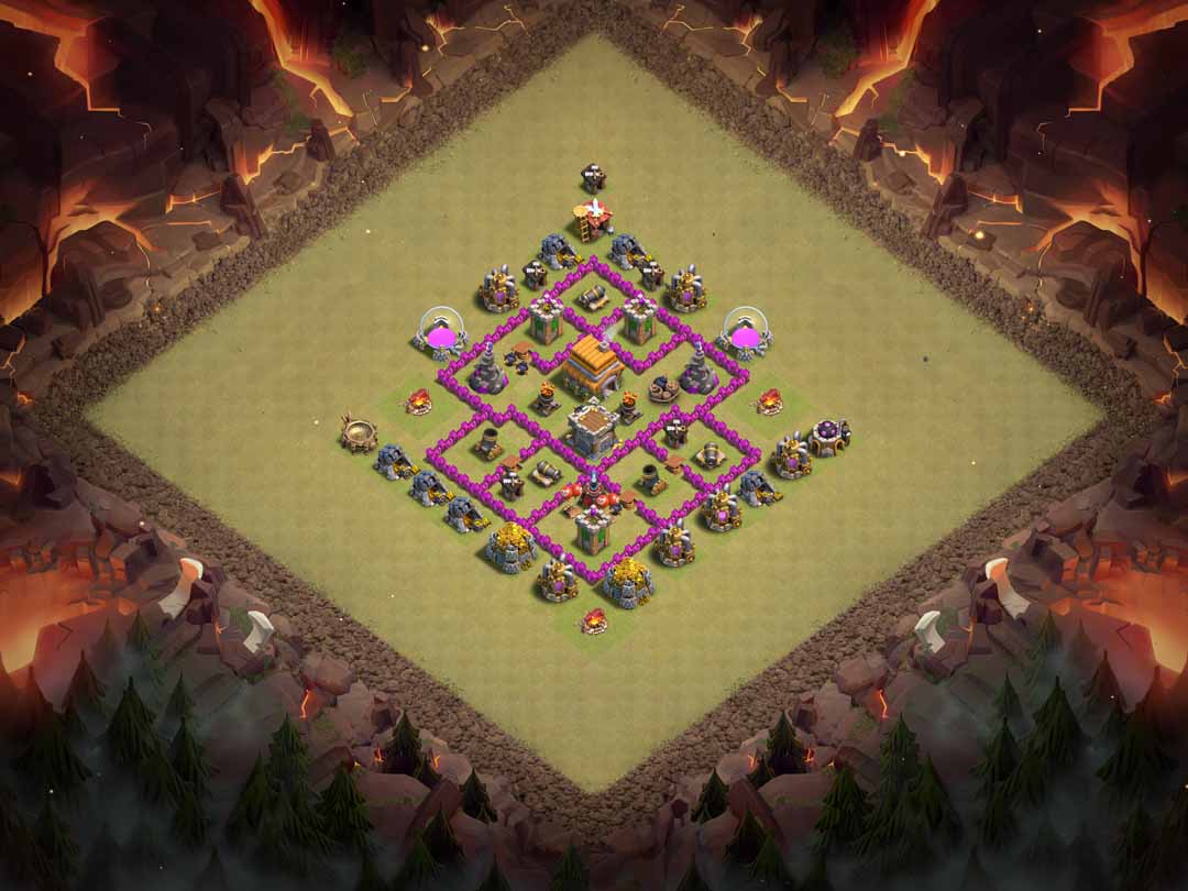 Th6 War Base Layout 21