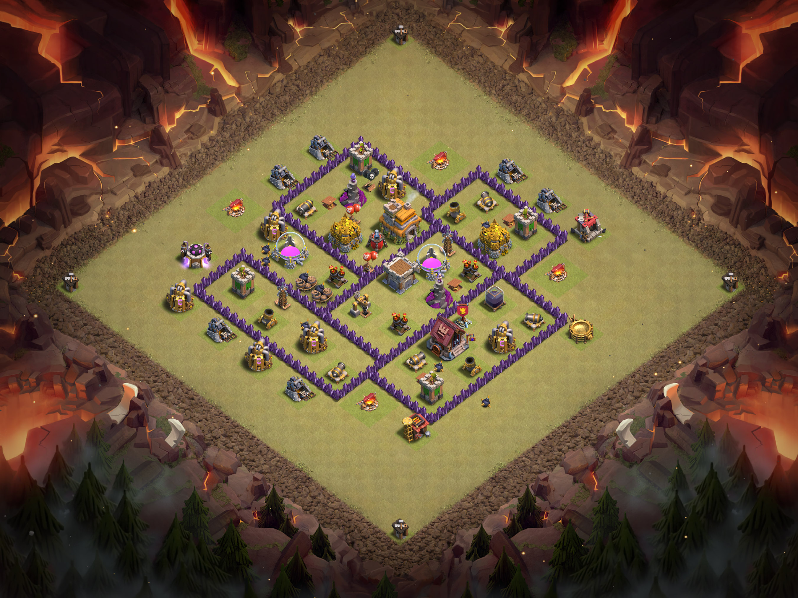 Th7 War Base Layout 13 layout