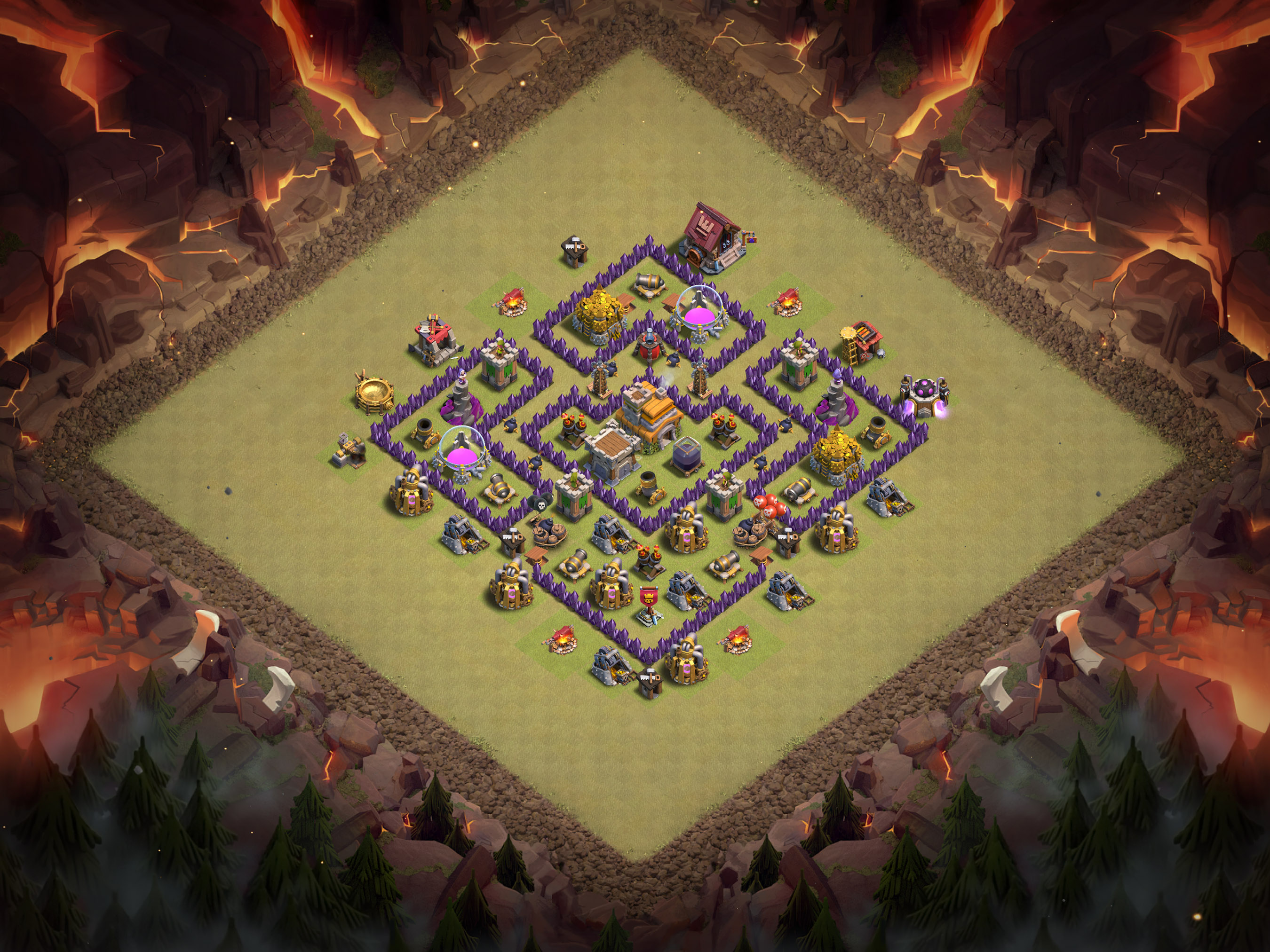 Th7 War Base Layout 23 layout