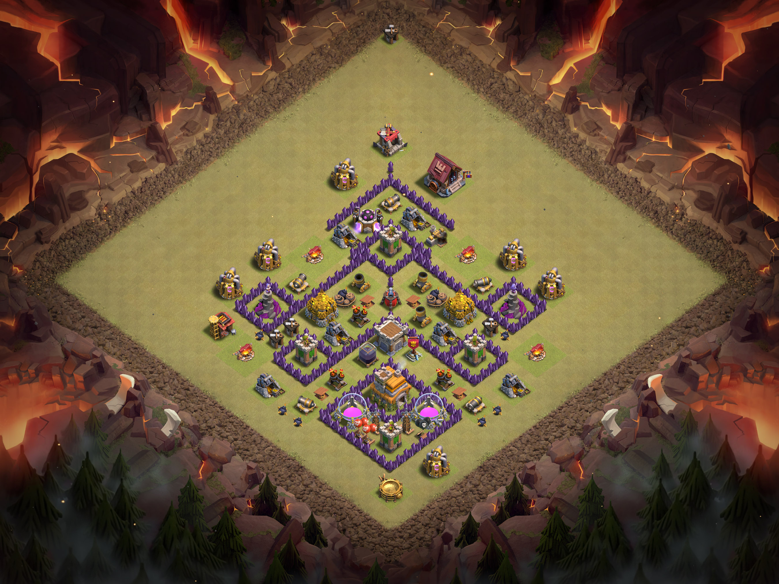 Th7 War Base Layout 3 layout