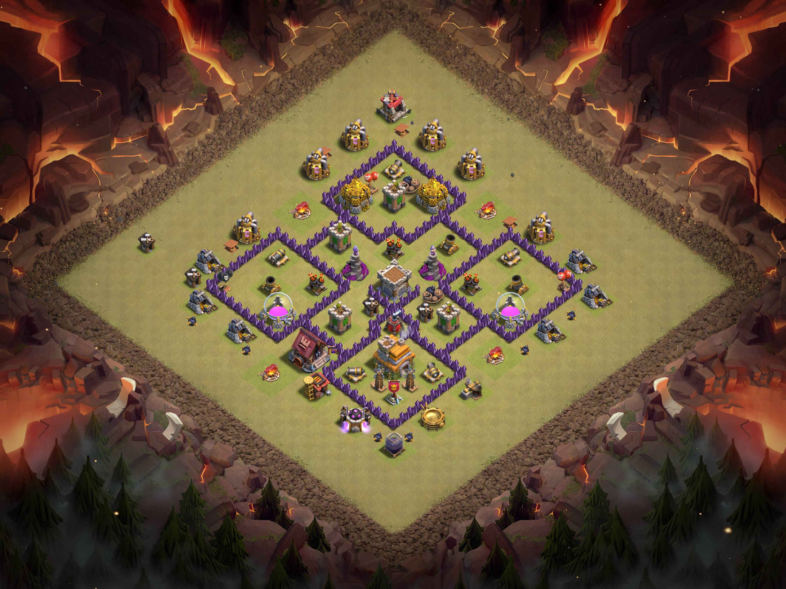 Th7 War Base Layout 9 layout