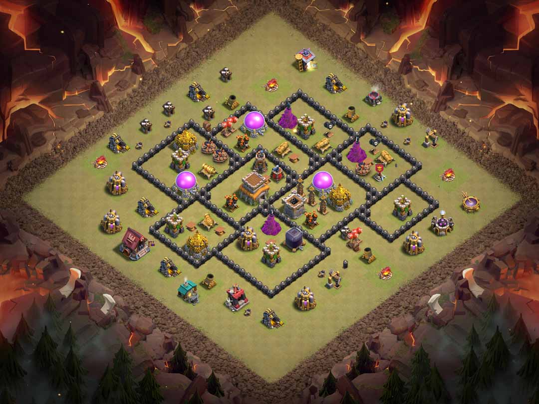 Th8 War Base Layout 1