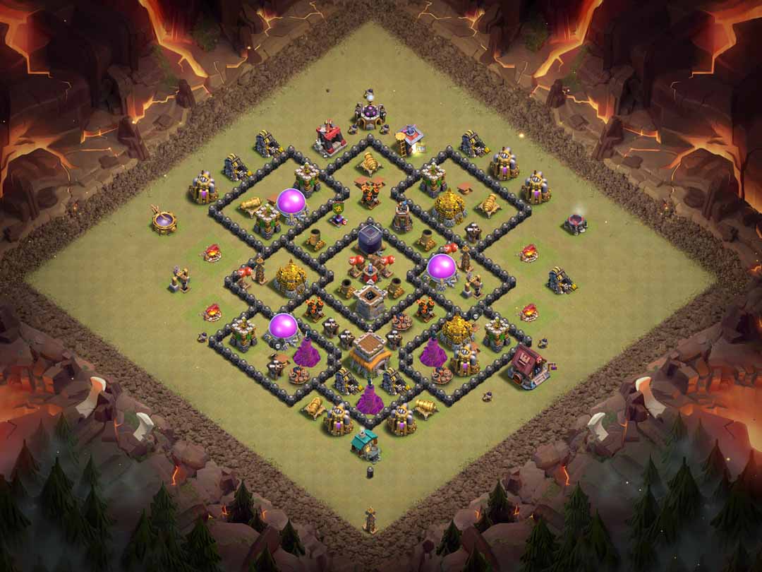 Th8 War Base Layout 12