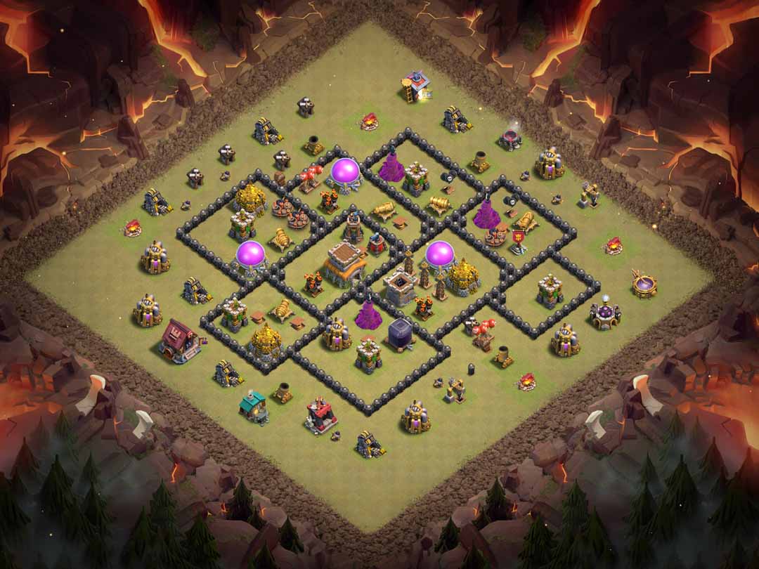 Th8 War Base Layout 16