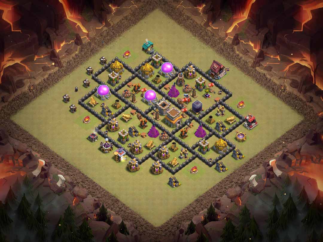 Th8 War Base Layout 18