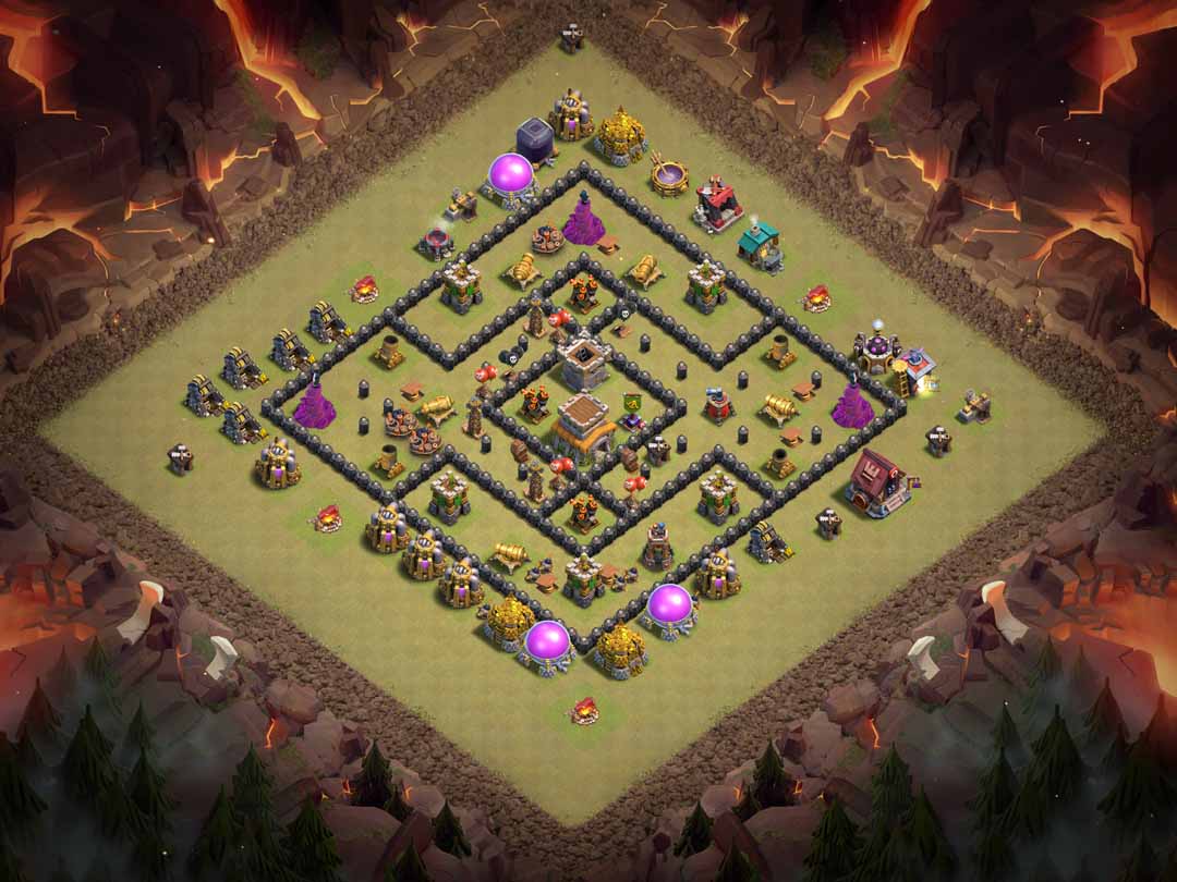 Th8 War Base Layout 2