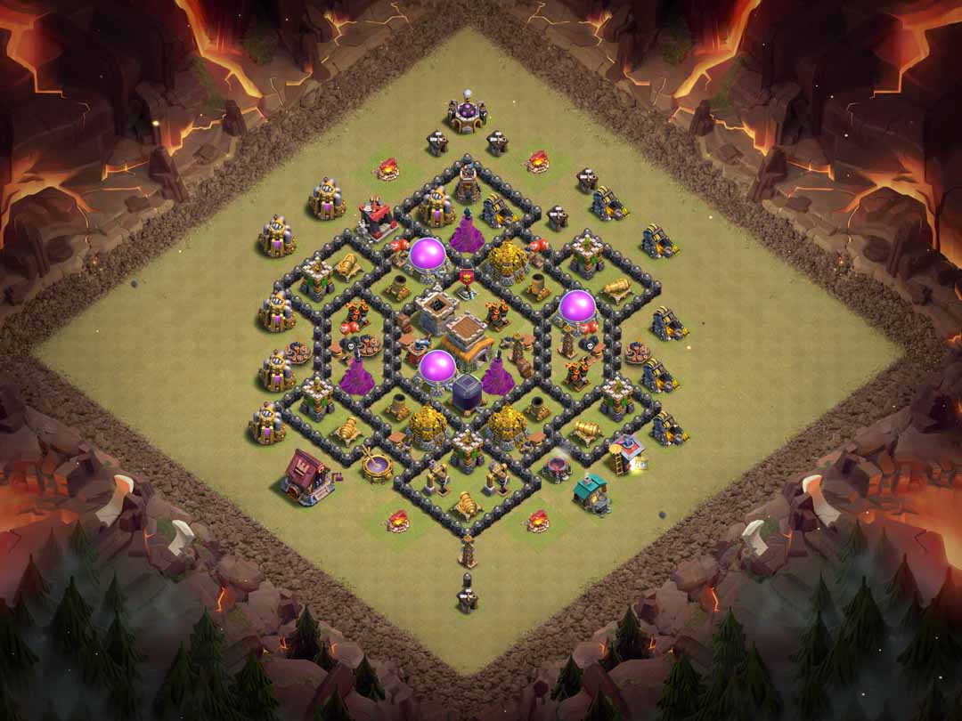 Th8 War Base Layout 20