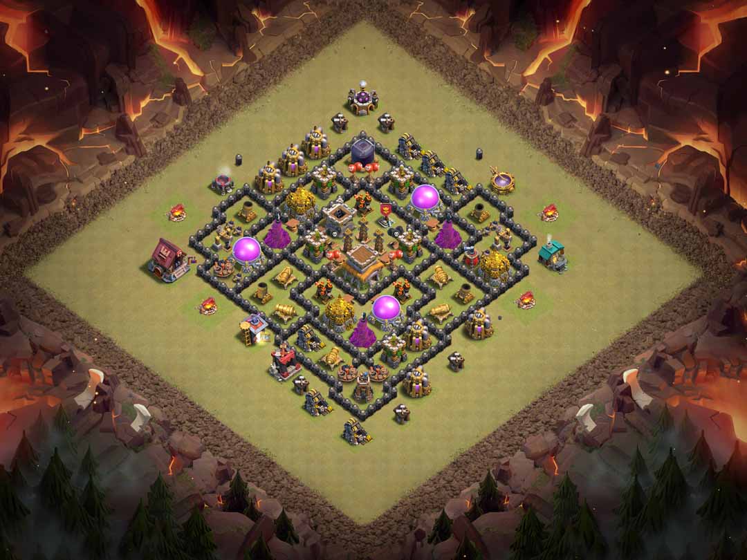 Th8 War Base Layout 21