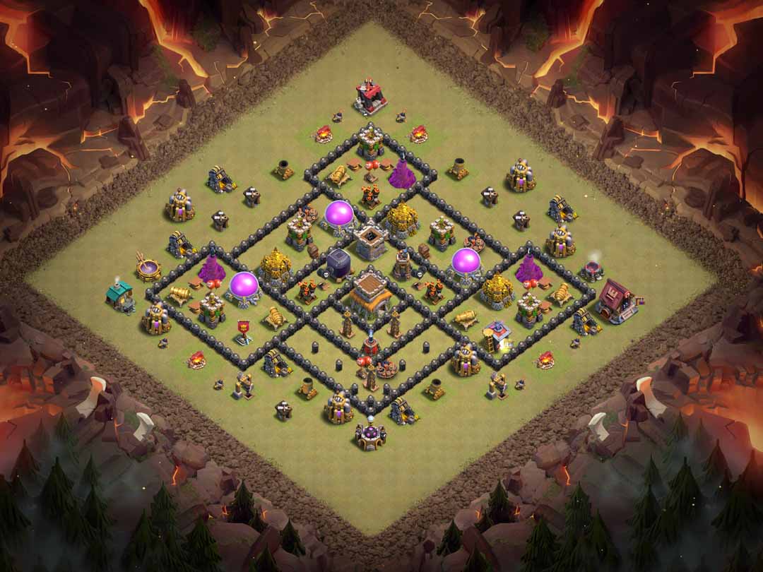 Th8 War Base Layout 24