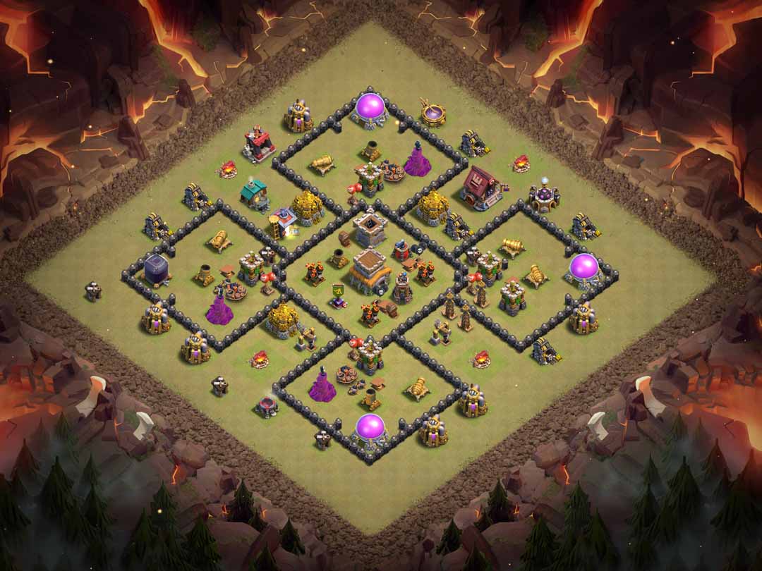 Th8 War Base Layout 3