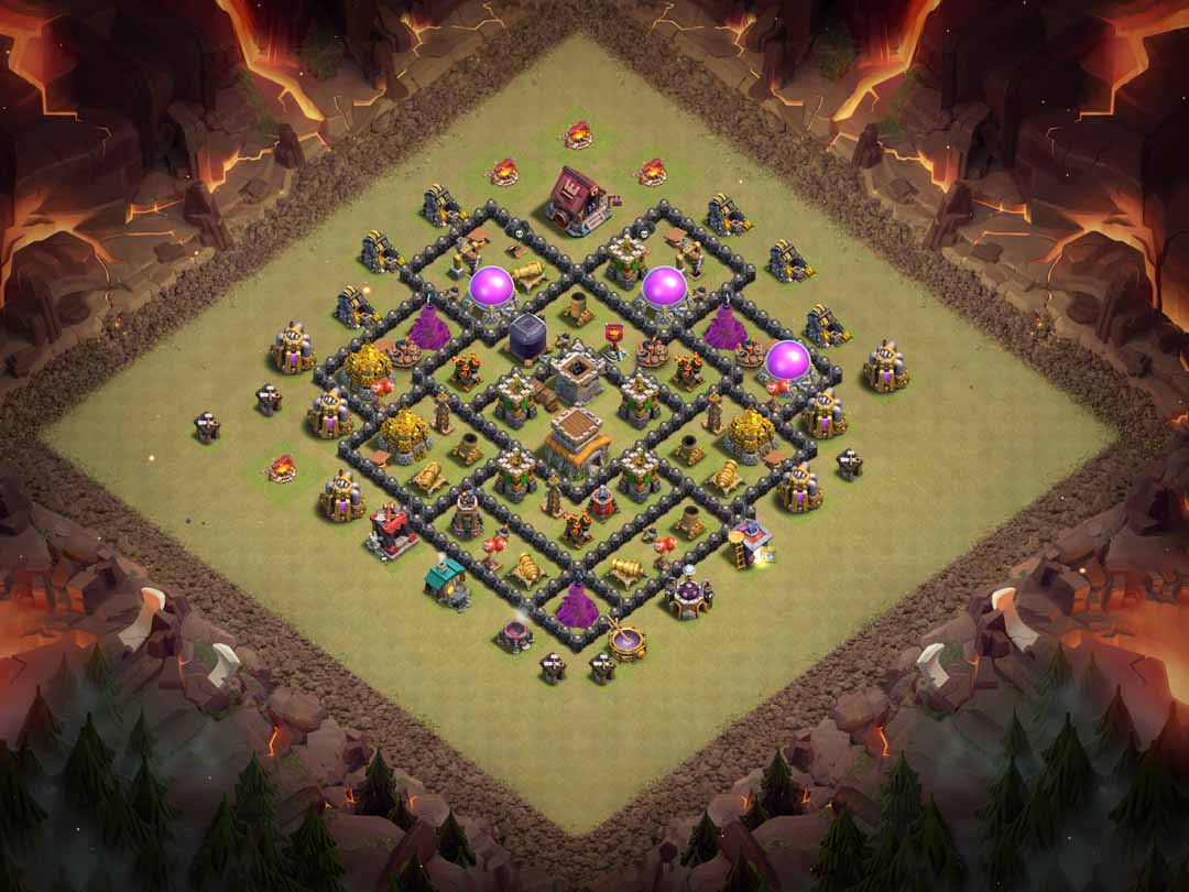 Th8 War Base Layout 4