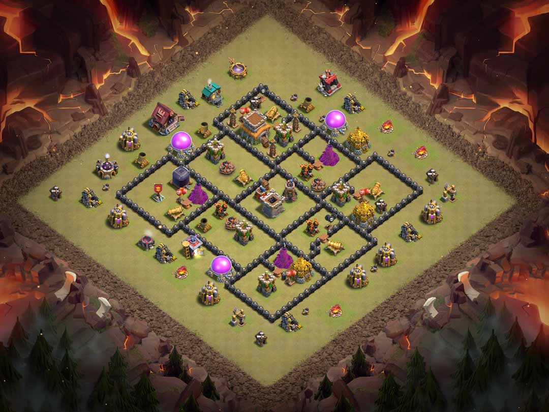 Th8 War Base Layout 6