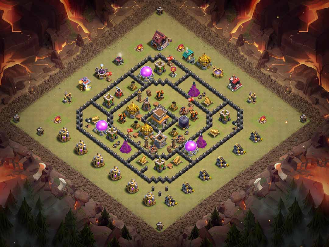 Th8 War Base Layout 9