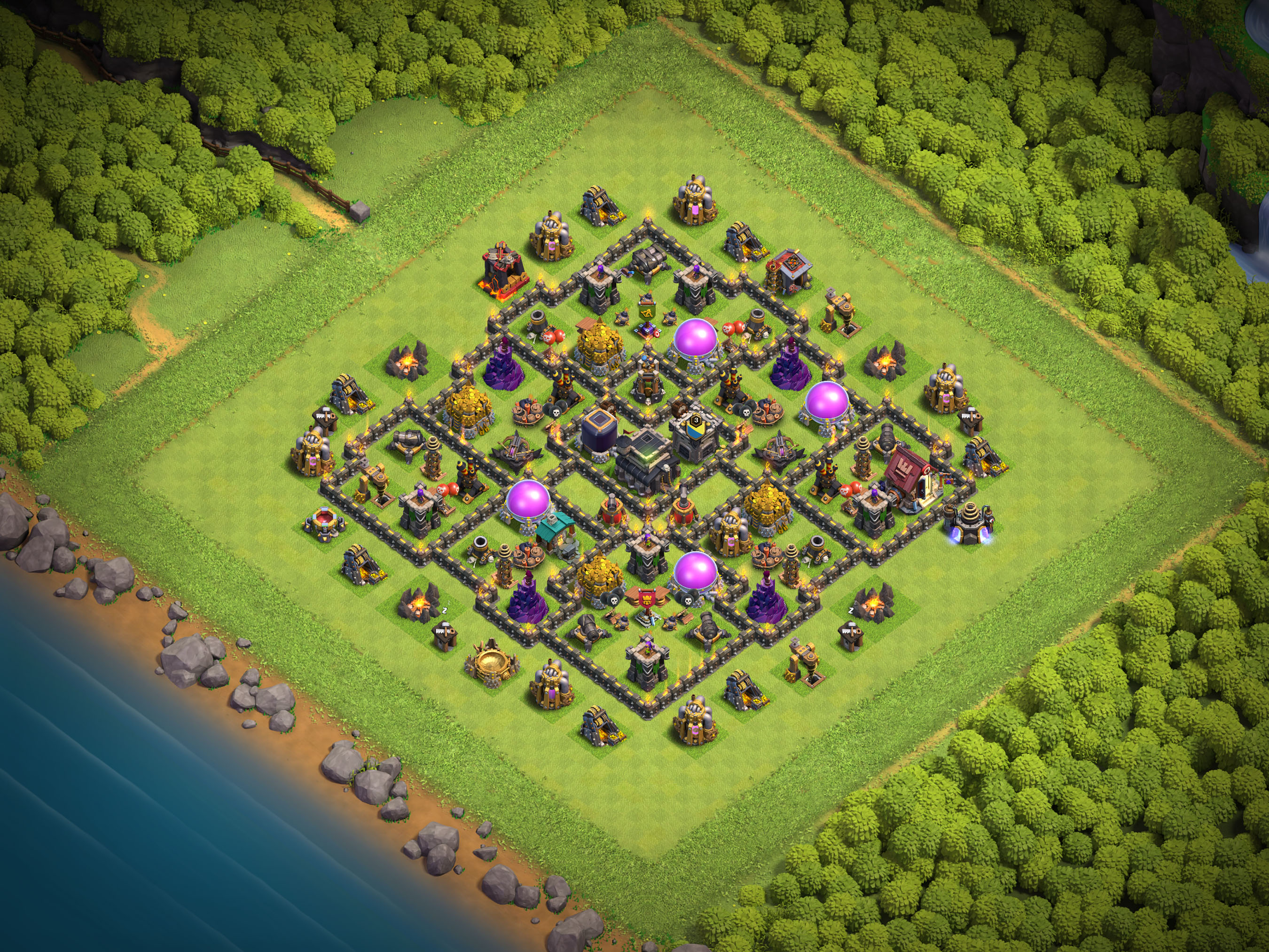 Th9 Farm Base Layout 6 layout