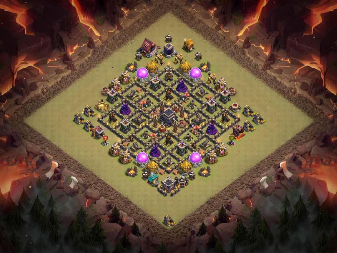 Th9 War Base Layout 18